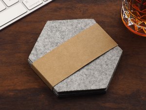 Набор из 4 подставок из фетра 2325139